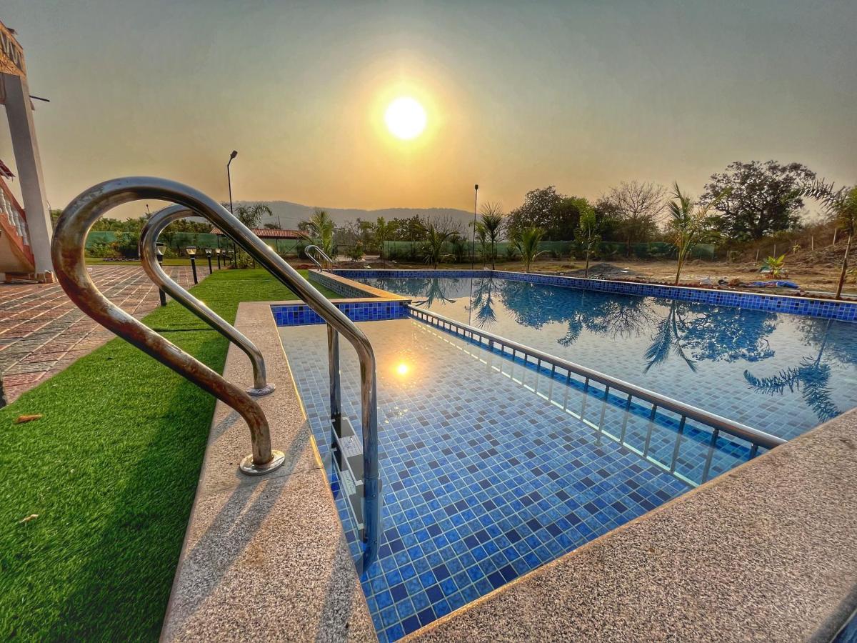 Vibe Meadows Villa With Private Swimming Pool Near Kashid Beach Екстериор снимка